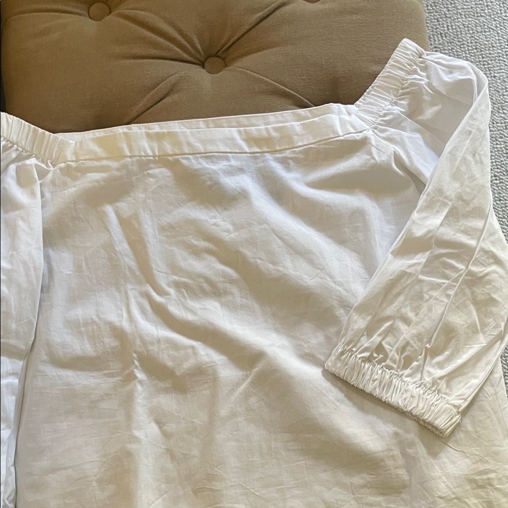 Elegant White Women's Blouse